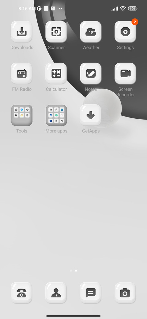 Minimalism screenshot