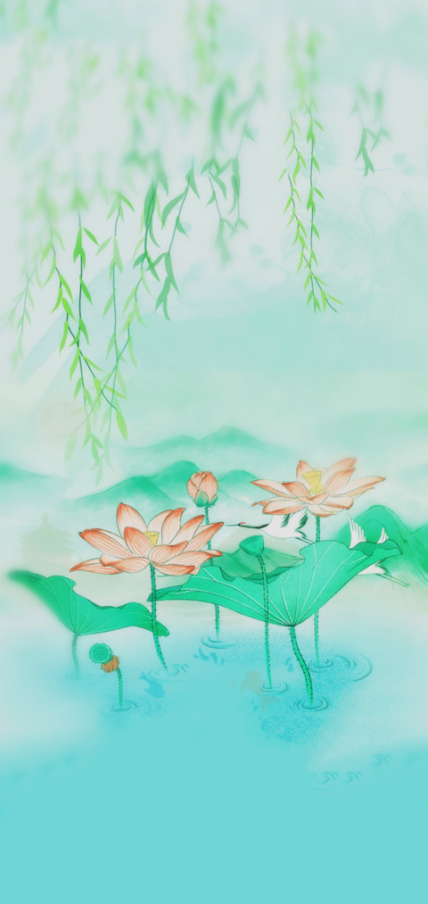 荷塘飞鹤 screenshot