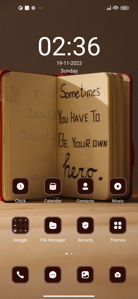 Motivation screenshot
