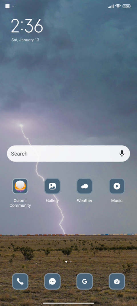 Thunderstorm screenshot