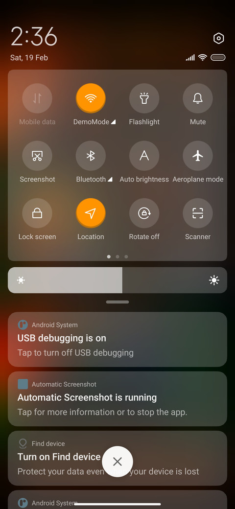 Dark Greenery screenshot