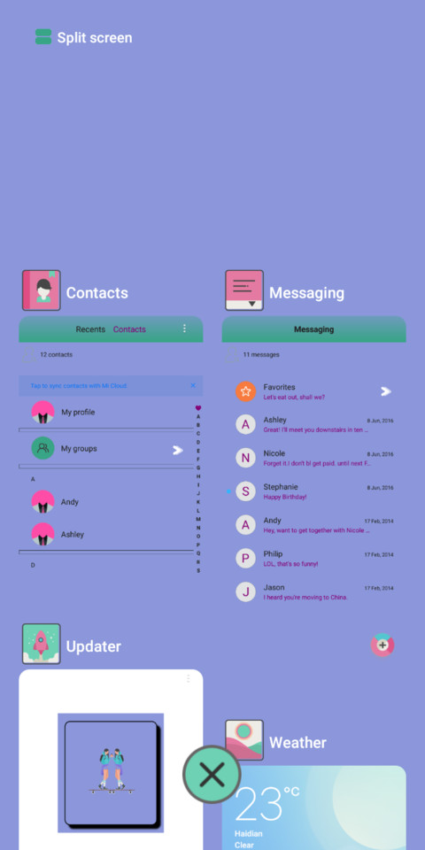 Apricity v10 screenshot