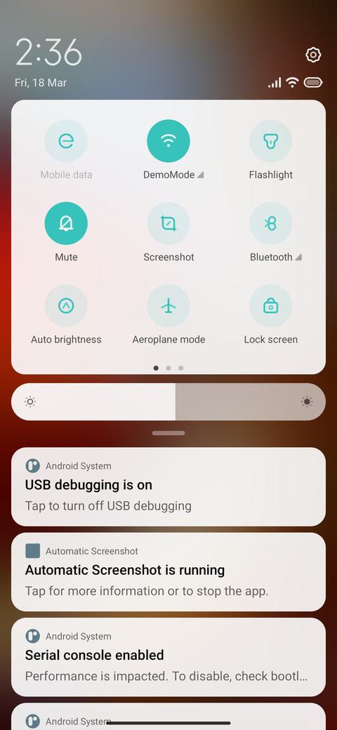 Unique UI screenshot