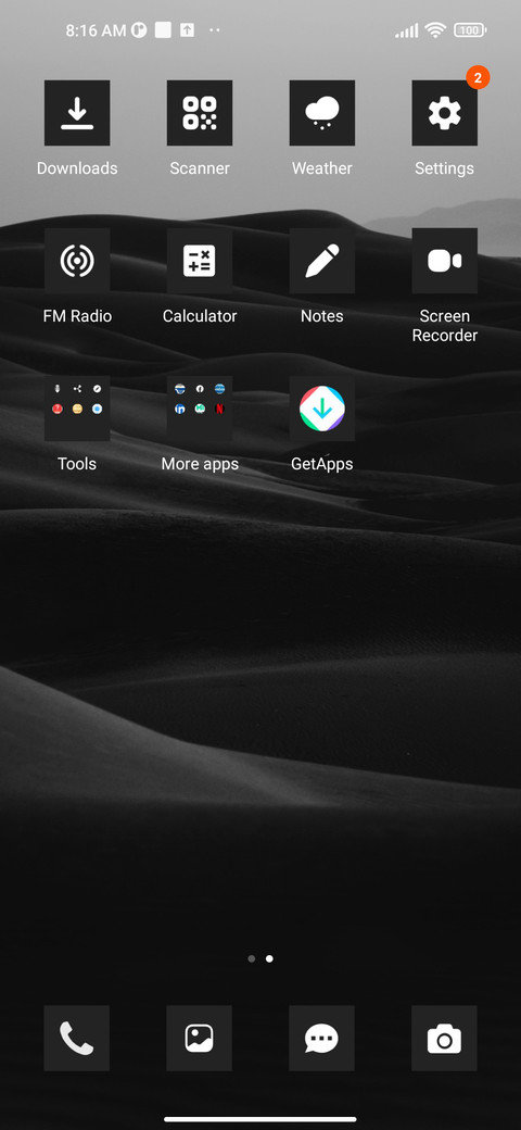 Desert screenshot