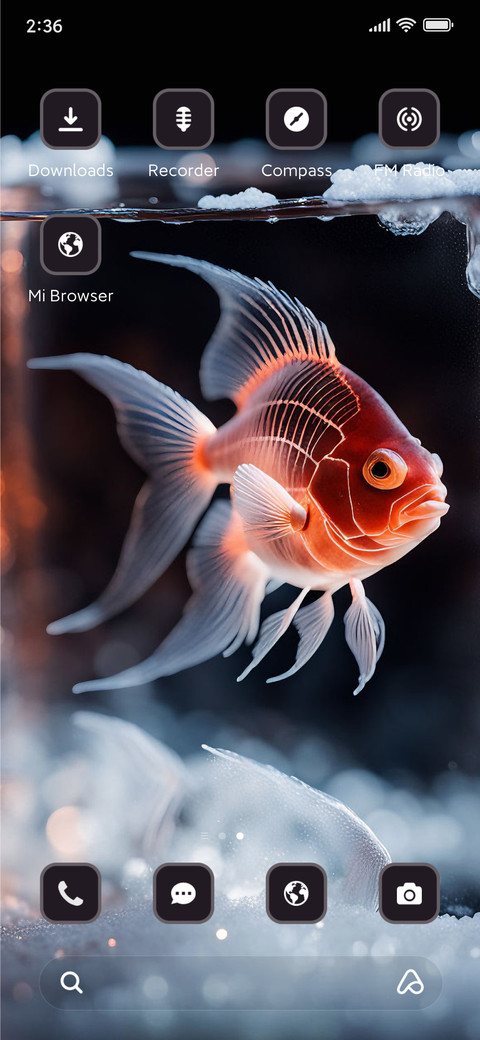 Glowing Fish screenshot