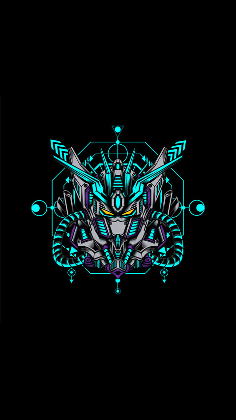 酷炫高达-拍信图库 screenshot