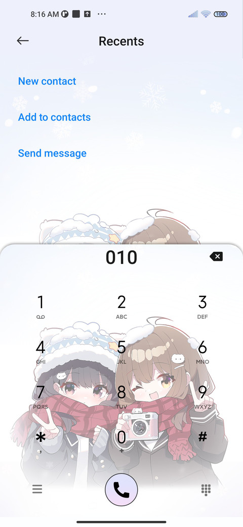 Winter photo screenshot