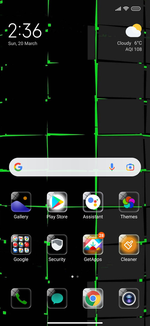 Greeny screenshot
