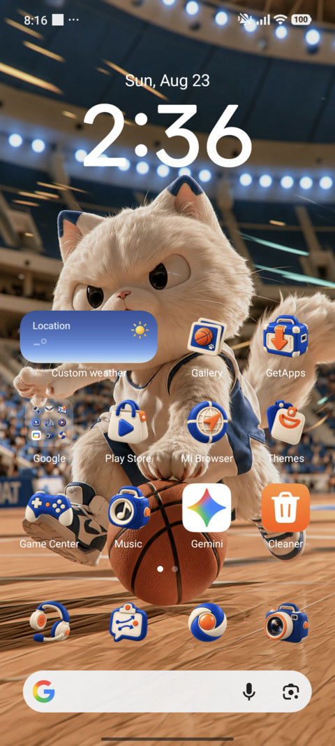 Basketball Cat screenshot