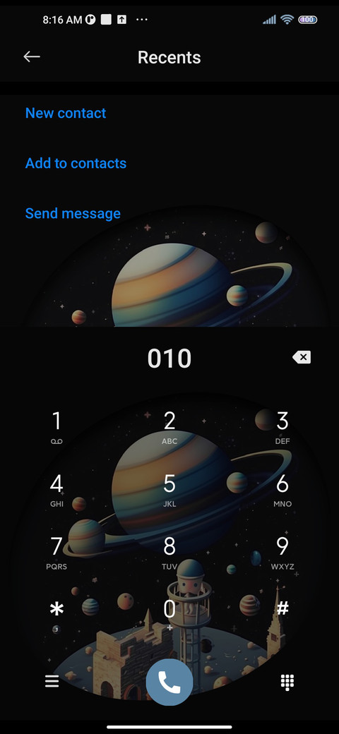 Galactic screenshot