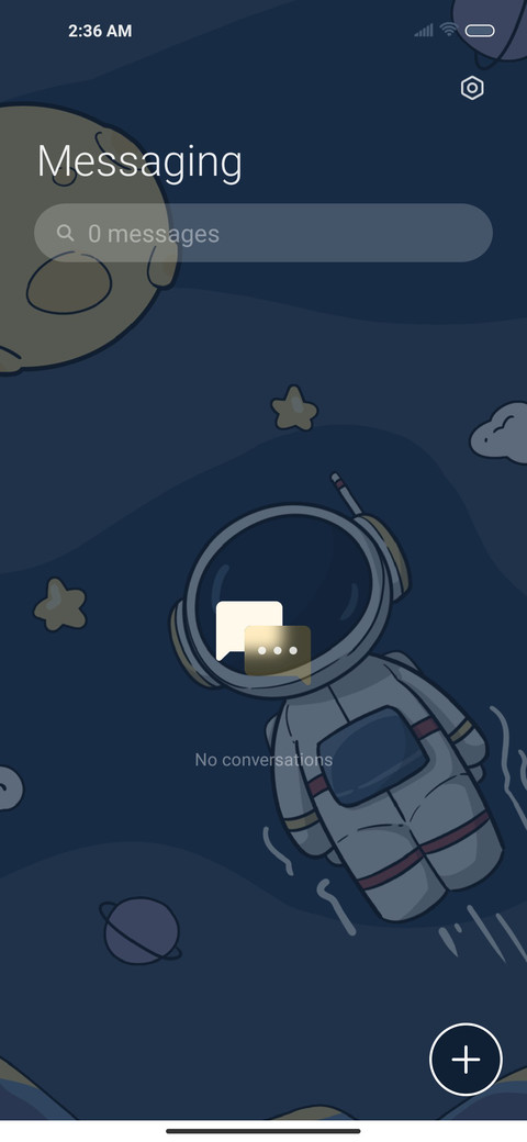 Dynamic astronaut screenshot
