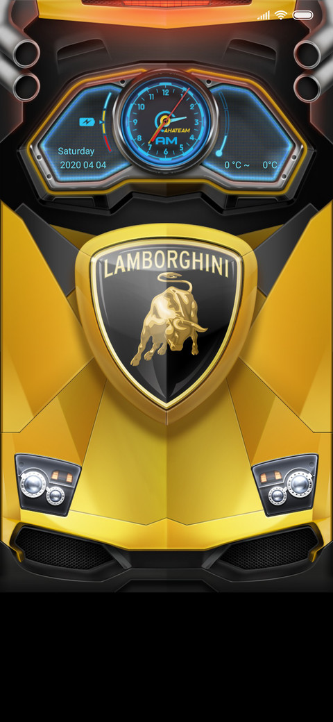 Lamborghini v10 screenshot