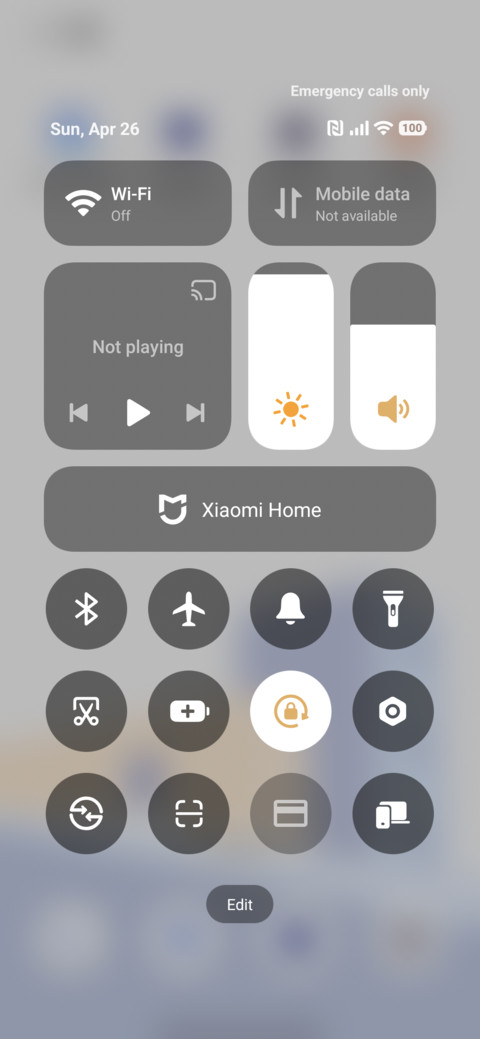 Orange Blue Corner screenshot