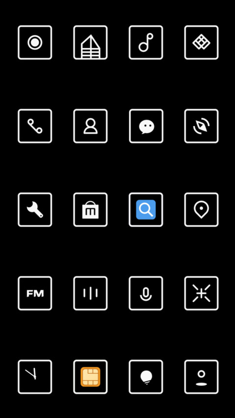简单黑白 screenshot