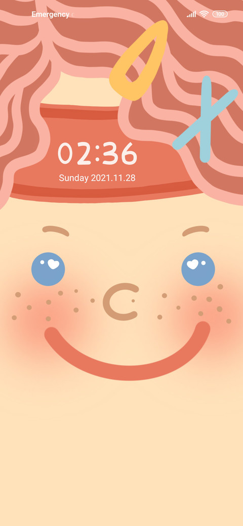 Dynamic pie face screenshot