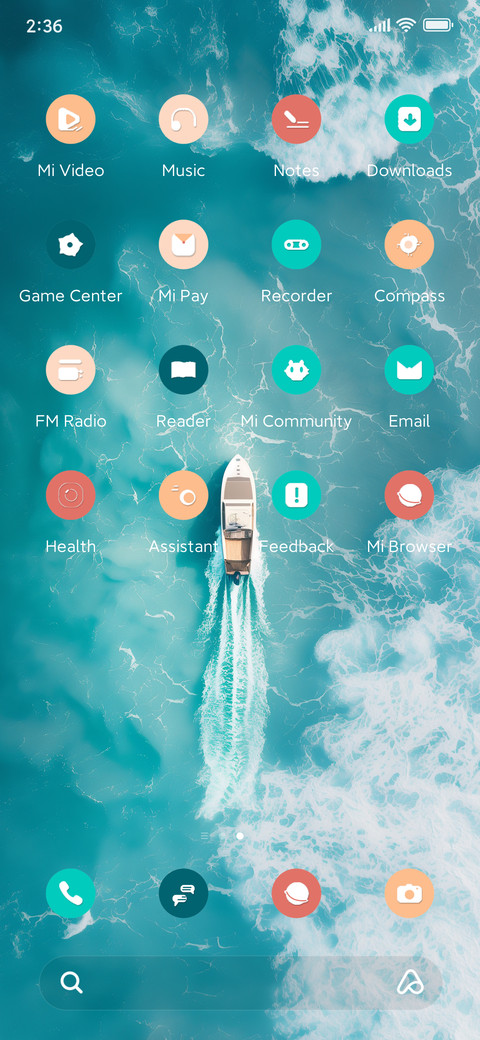 Blue screenshot