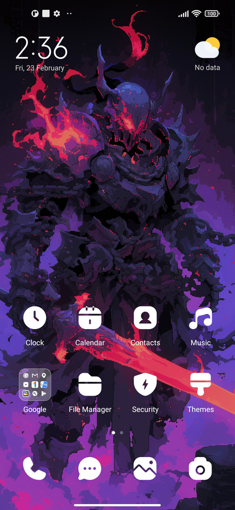 Pixel warrior screenshot