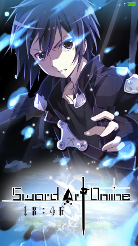 V8 动态 刀剑神域SAO【多锁屏+音乐界面】 screenshot