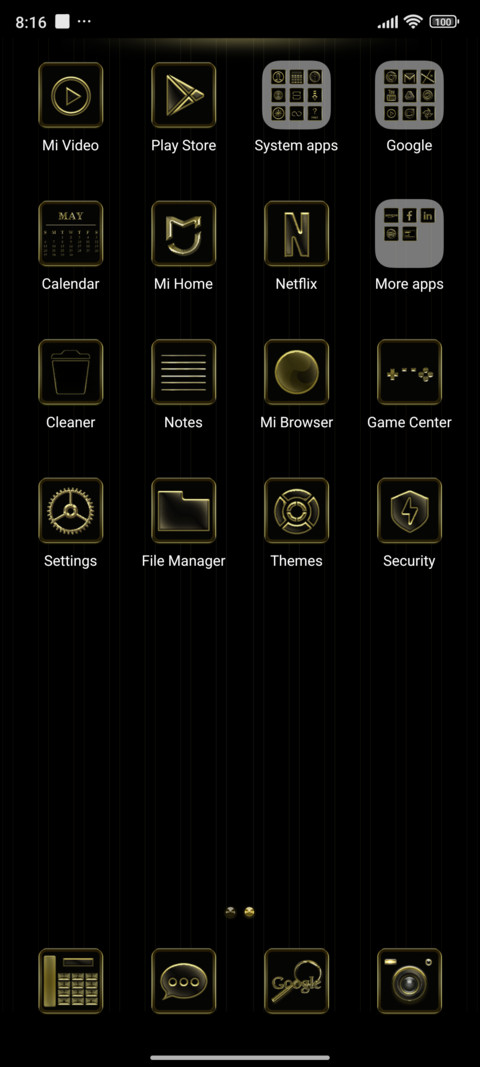 Gold screenshot