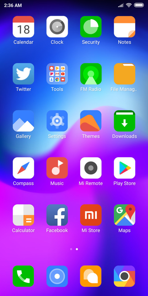 Blue ONE screenshot