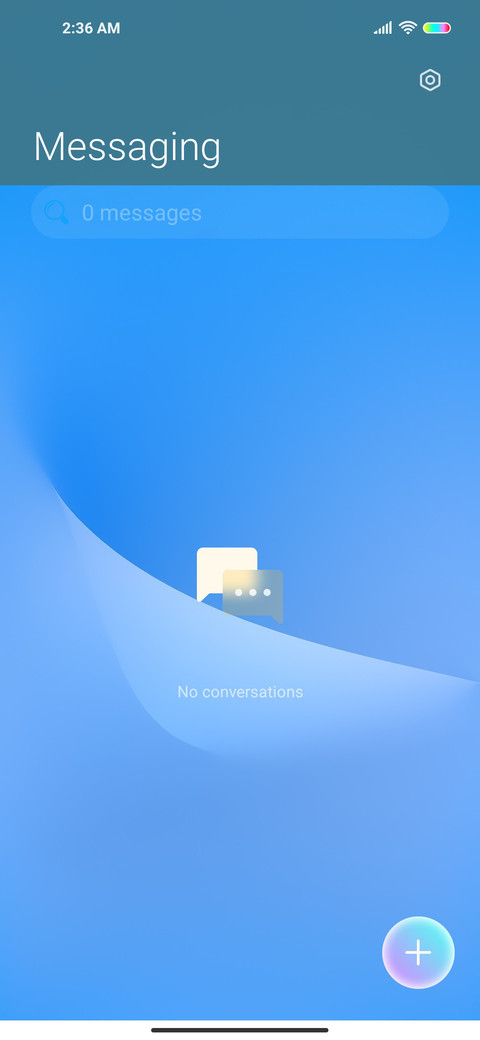 Multicolor window screenshot