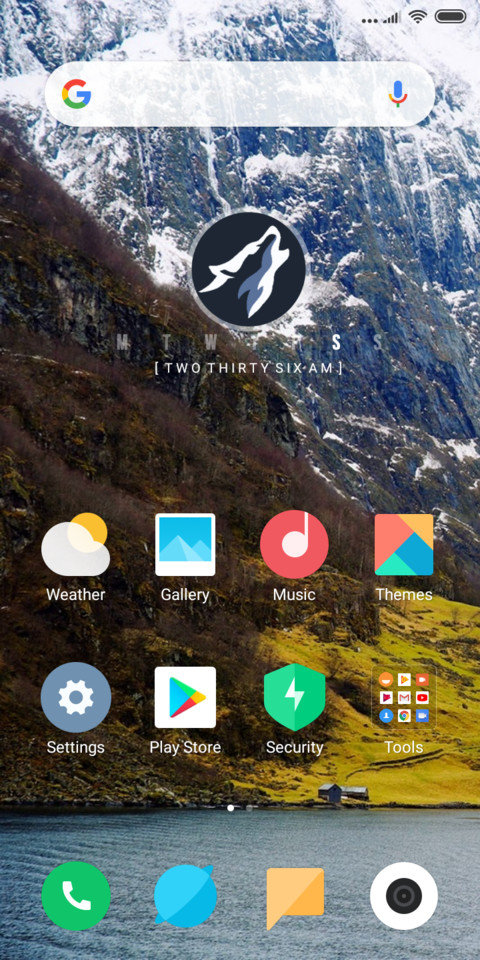 h2oOS screenshot