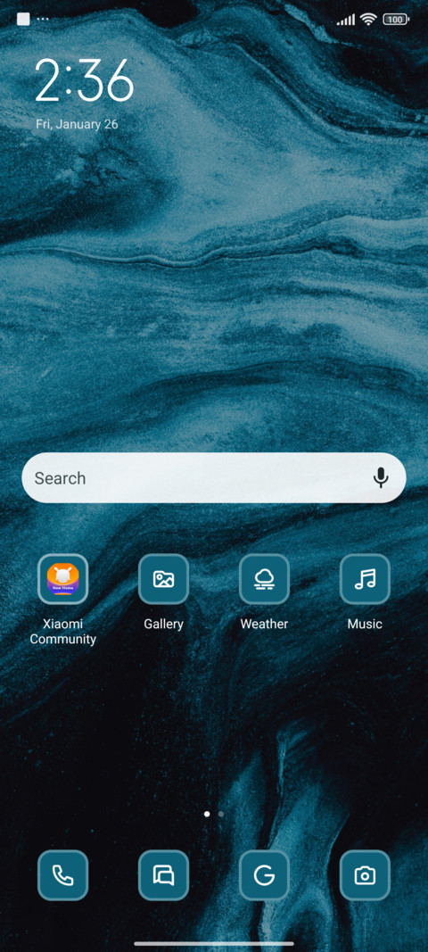 Dark Liquid screenshot