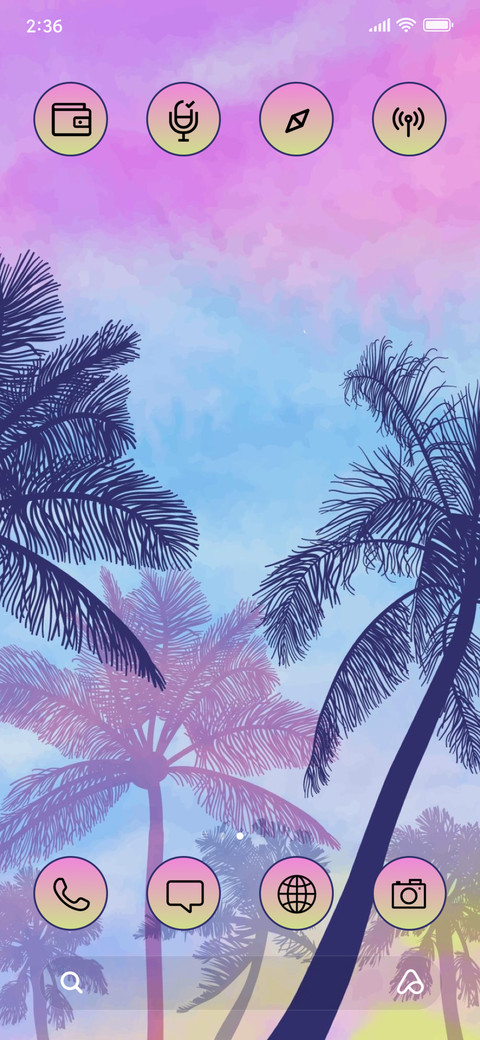 Palm Trees_3MDS screenshot