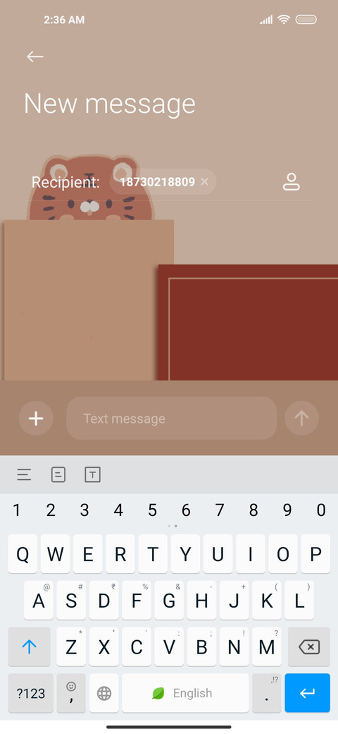 New year sticker screenshot