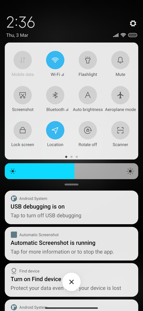 OM to screenshot