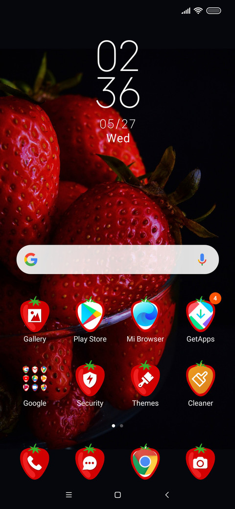 Strawberry Dark_3MDP screenshot