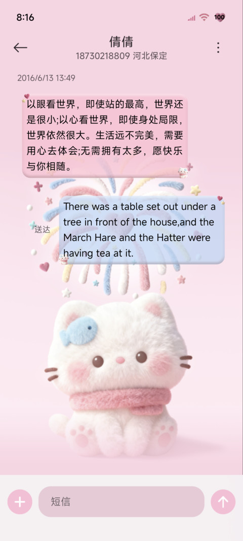 毛绒动态烟花小猫 screenshot