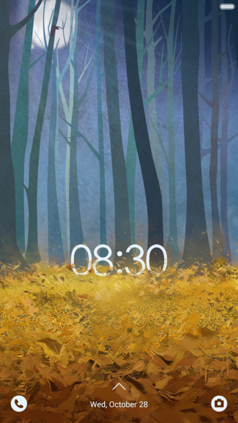Autumn colors screenshot