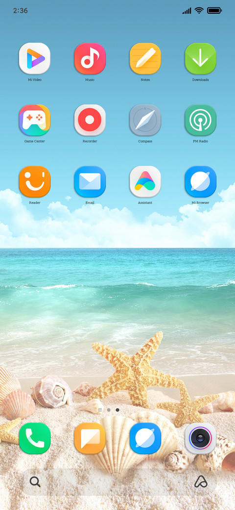 Shell wave screenshot