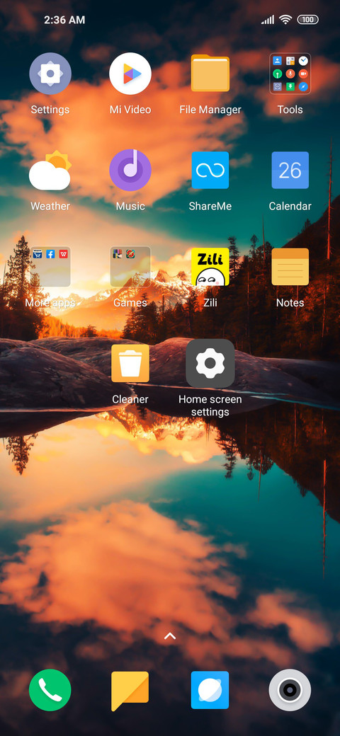 Orange screenshot