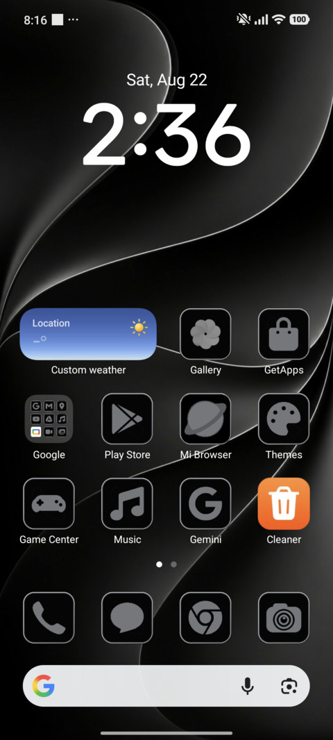 Obsidian DarkIcon screenshot