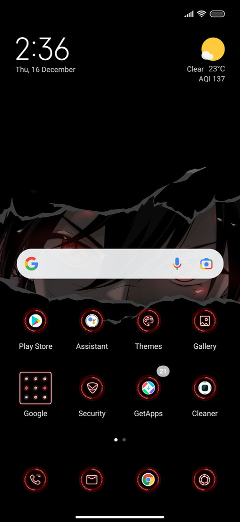 Tear red pupil screenshot