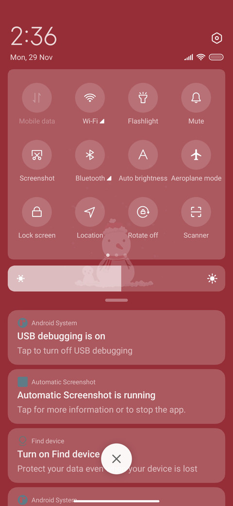 Christmas red screenshot