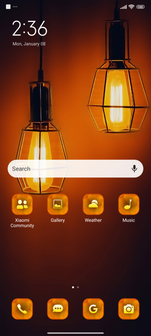 lamp bulbs screenshot