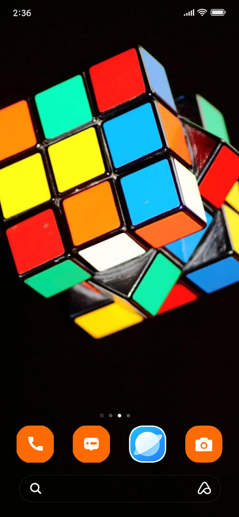 colorful cube screenshot