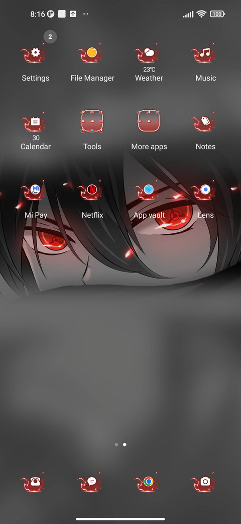 Red eyed boy screenshot