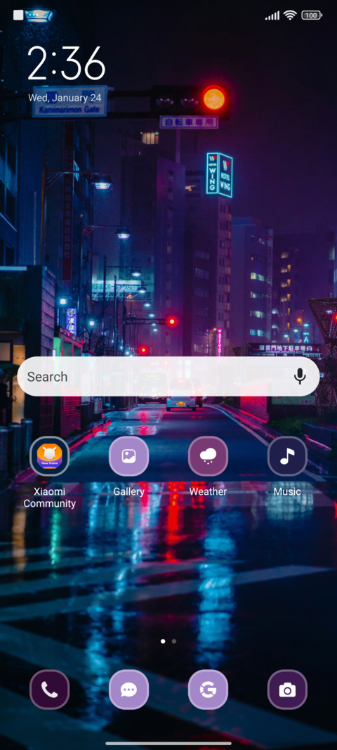 Neon Night screenshot