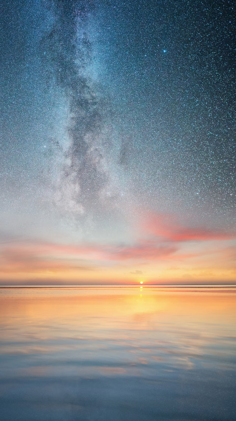 The starry night is shining screenshot