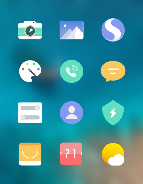 Blus OS screenshot