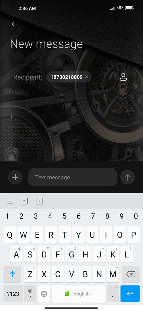 modern clock screenshot