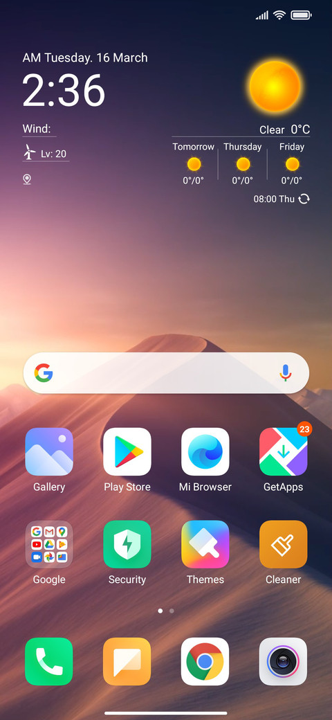 Simple Ui screenshot