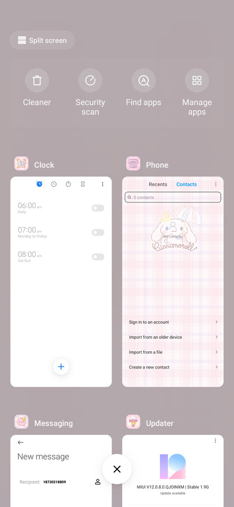 Cinnamo cute today screenshot