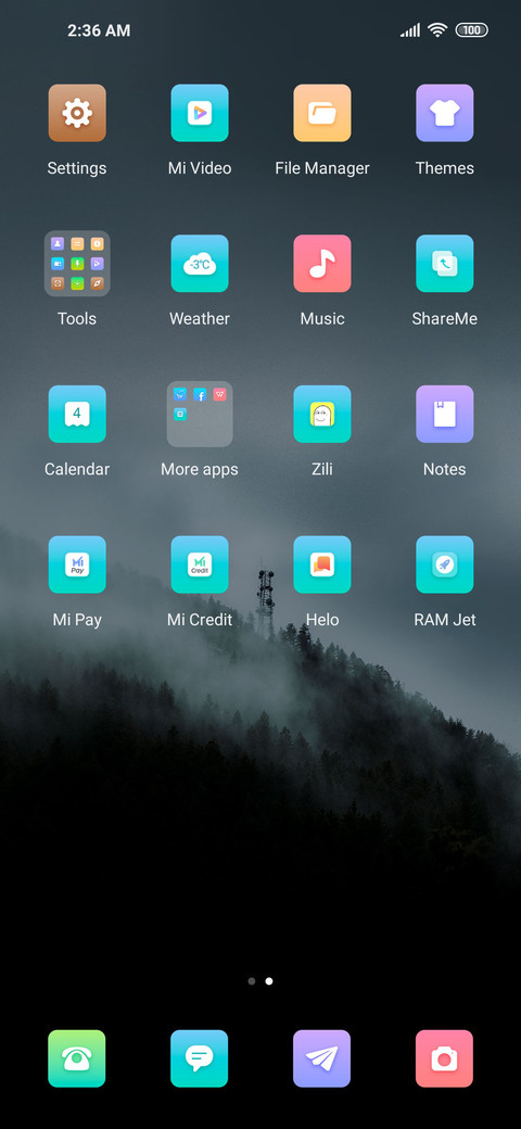 Empty mountain screenshot