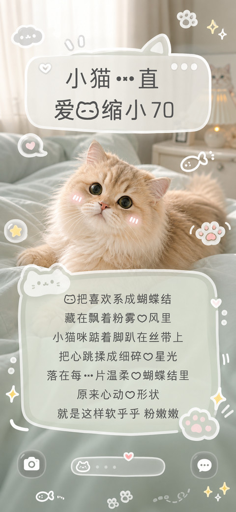 小猫一直爱我缩小70 screenshot