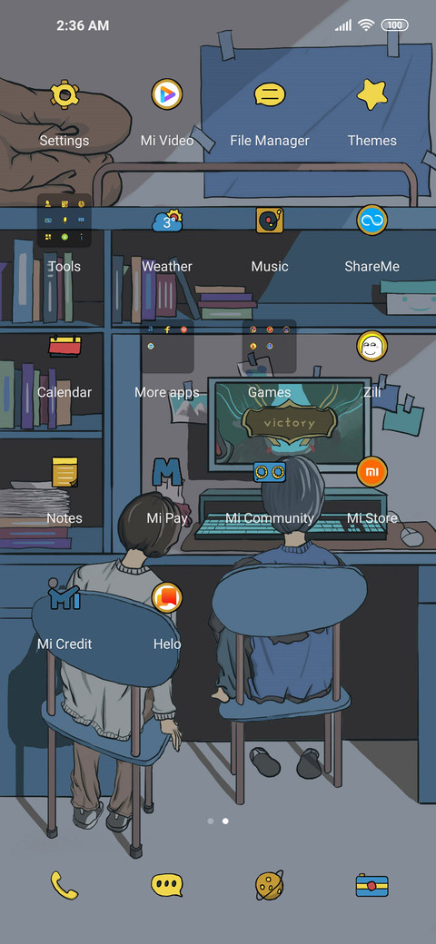 My dorm screenshot